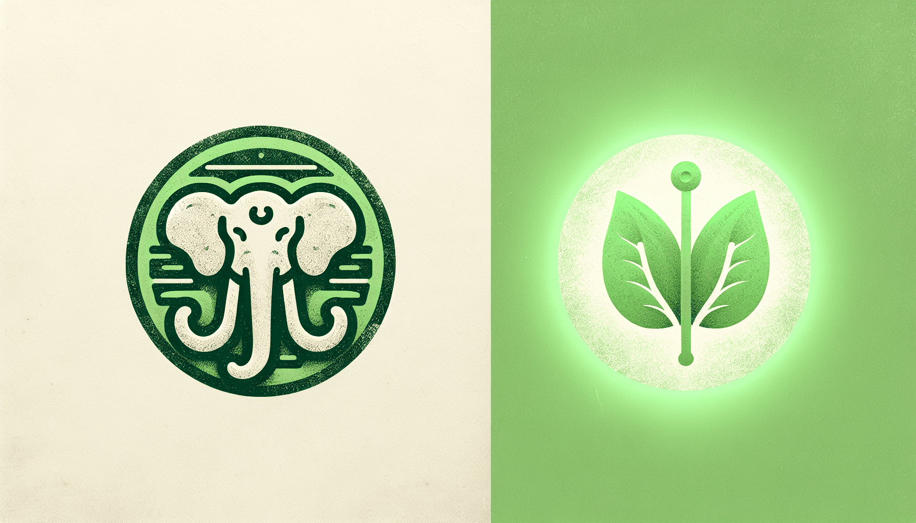Side-by-side comparison of Noteshik and Evernote app screenshots